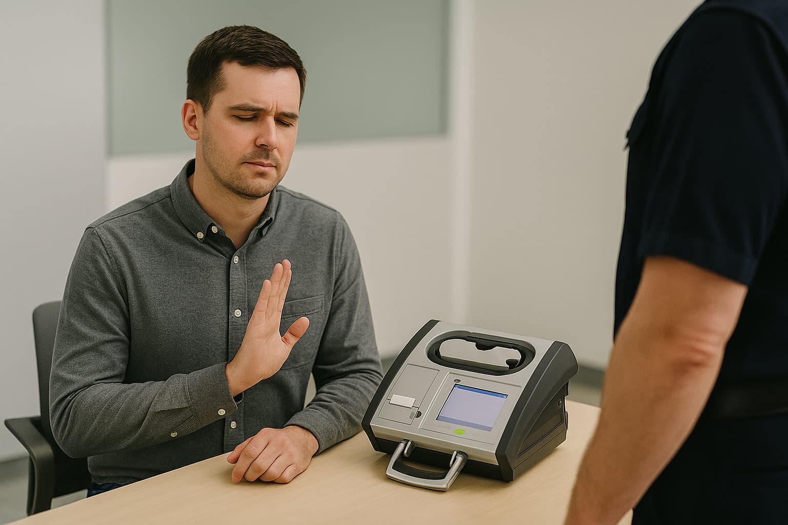 Breath Test Machine